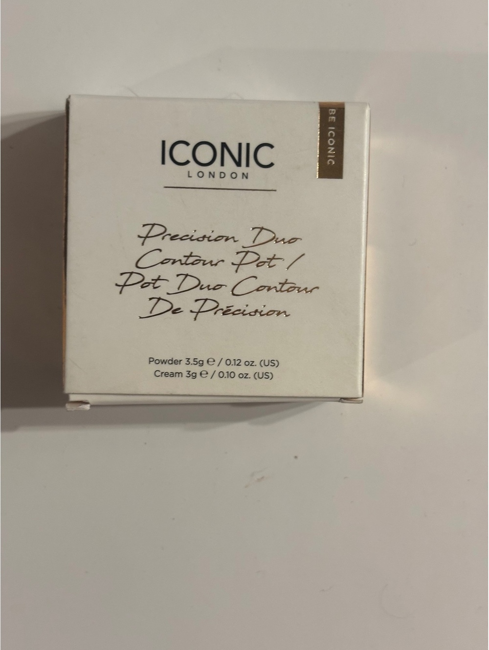 ICONIC London Precision Duo Contour Pot Deep Shadow Cream Powder NIB